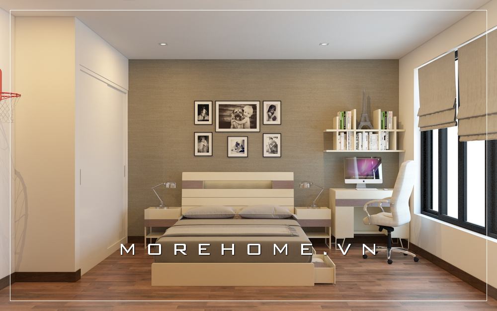 Thiết kế phòng ngủ hiện đại